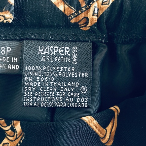 Kasper ASL Jacket Skirt Suit Size 8 Petite- Free shipping - Picture 8 of 8